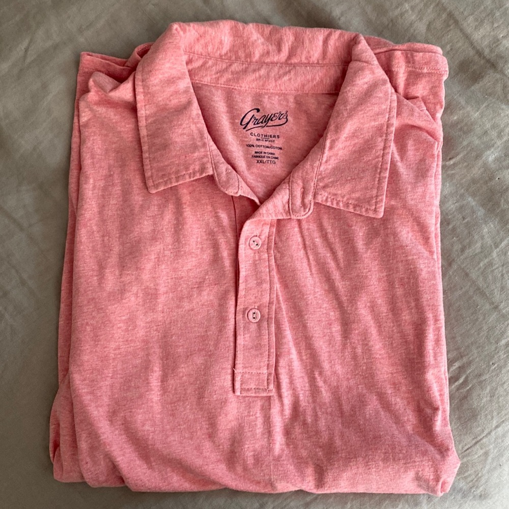 Short sleeve polo from Grayers